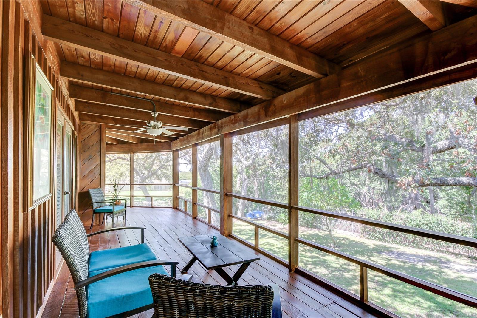 Screened-In Wraparound Porch; Beautiful View And Lots of Privacy