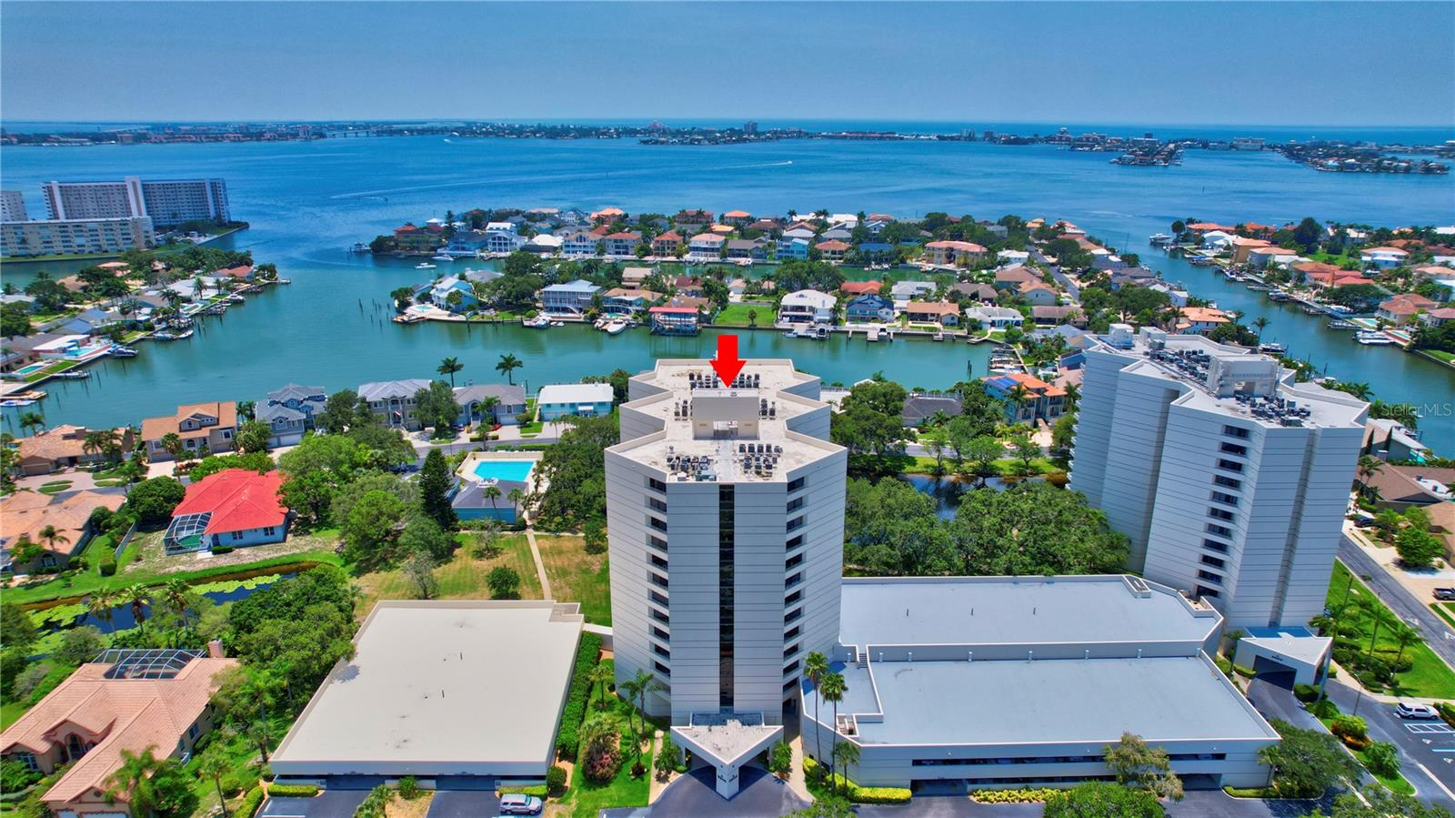 Bay and Gulf Panoramic views from your 9th floor condominium