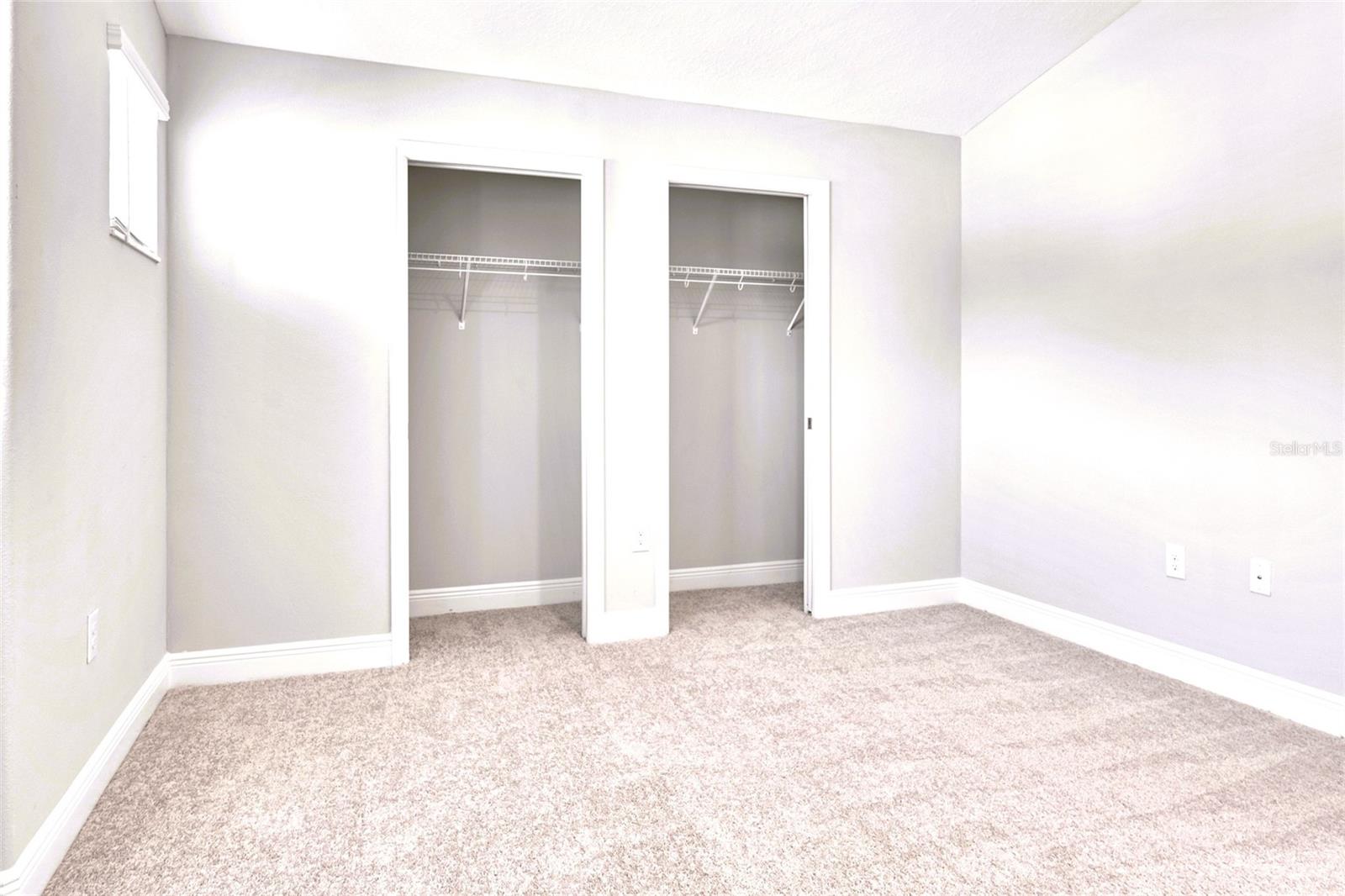 Pocket door Closets in Bedroom #2