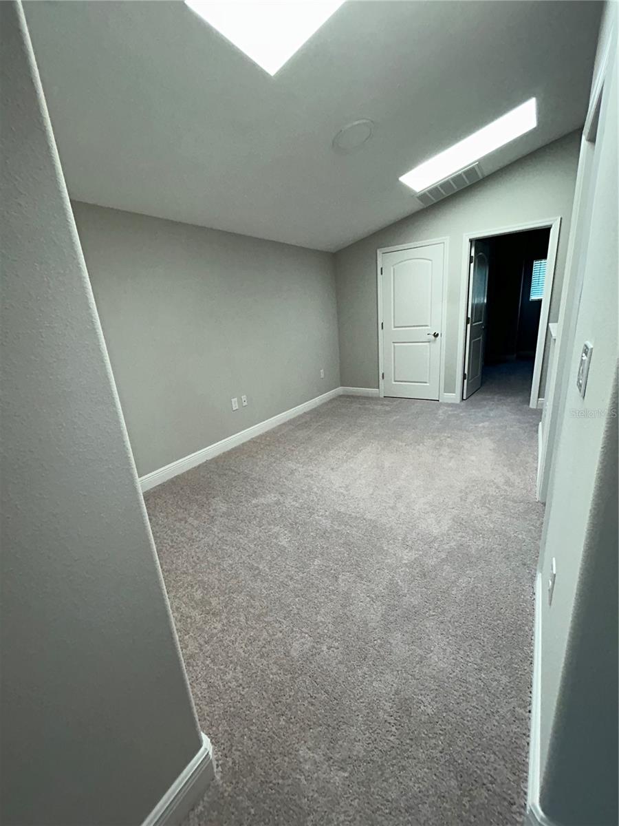 Loft Area with Skylights.