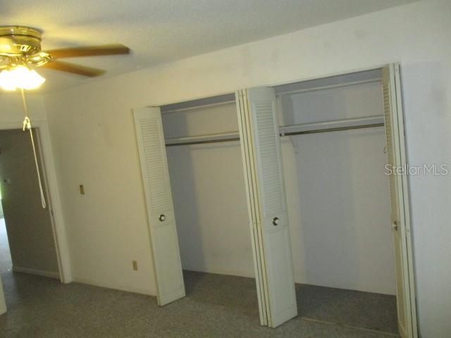 Main Bedroom spacious full length closet