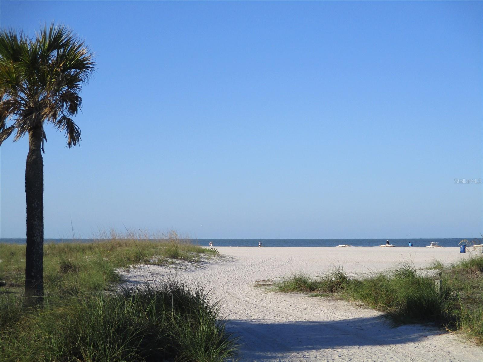 The best part of being here...................The Treasure Island Beach and the Gulf of Mexico.
