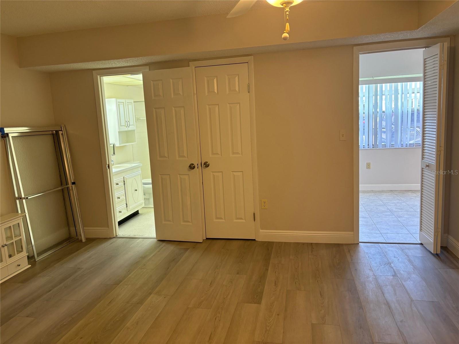 Master Bedroom; Door On Right Leads To Florida/Family Room