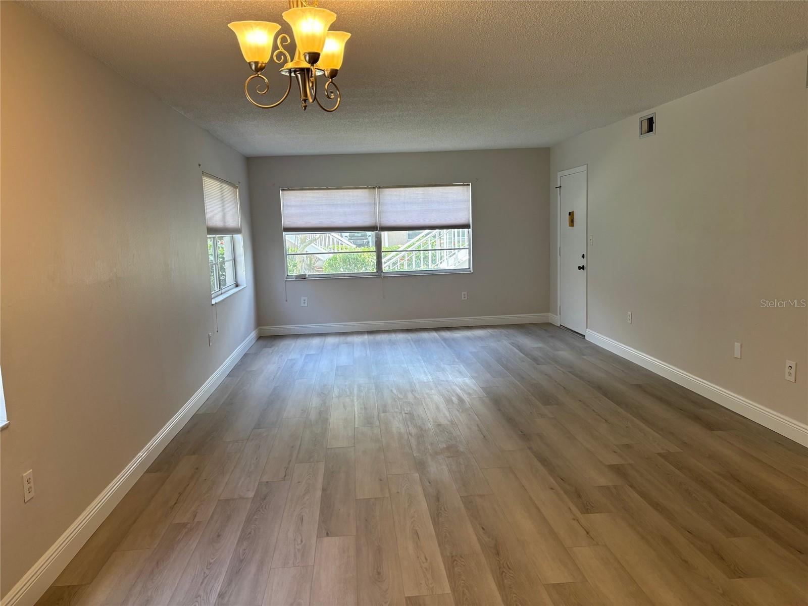 View From Dining Into Living Room; Front Door