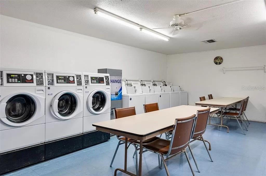 Laundry room on same floor as unit - Easy access
