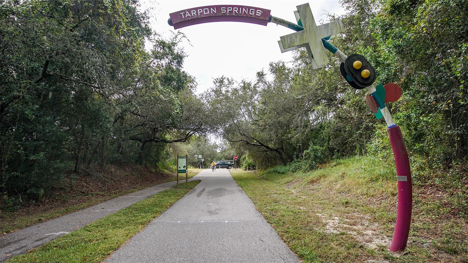 Enjoy the Pinellas Trail which extends from Tarpon Springs to St Pete.