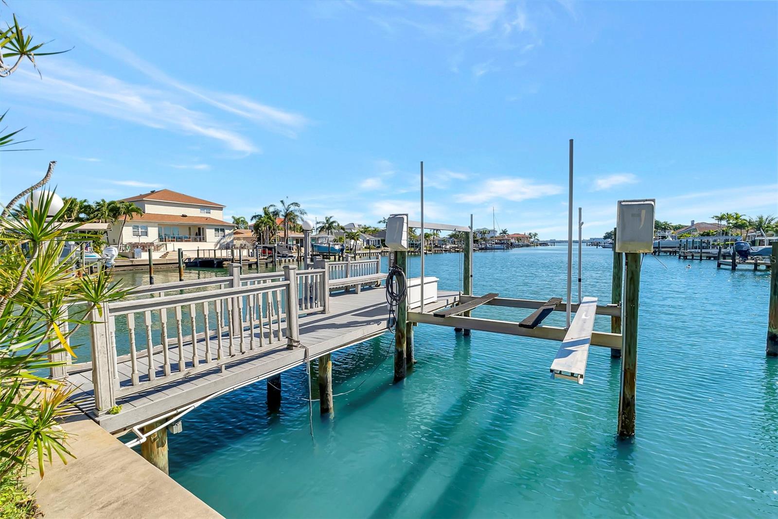Capture the essence of waterfront living with our dock, offering serene views that stretch to the horizon.