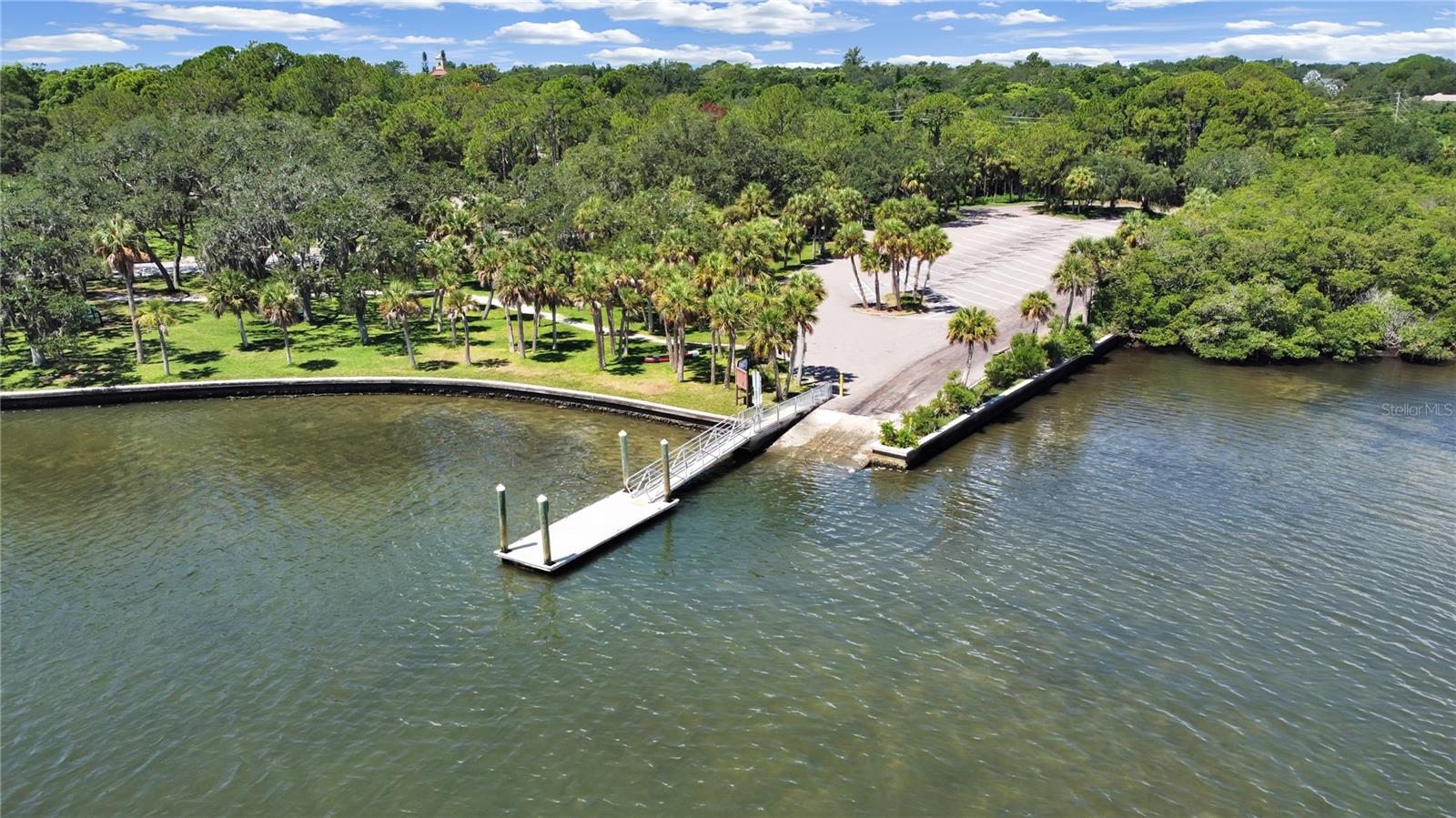 Boat launching ramp in Safety Harbor's Phillippe Park located just minutes away from subject property.