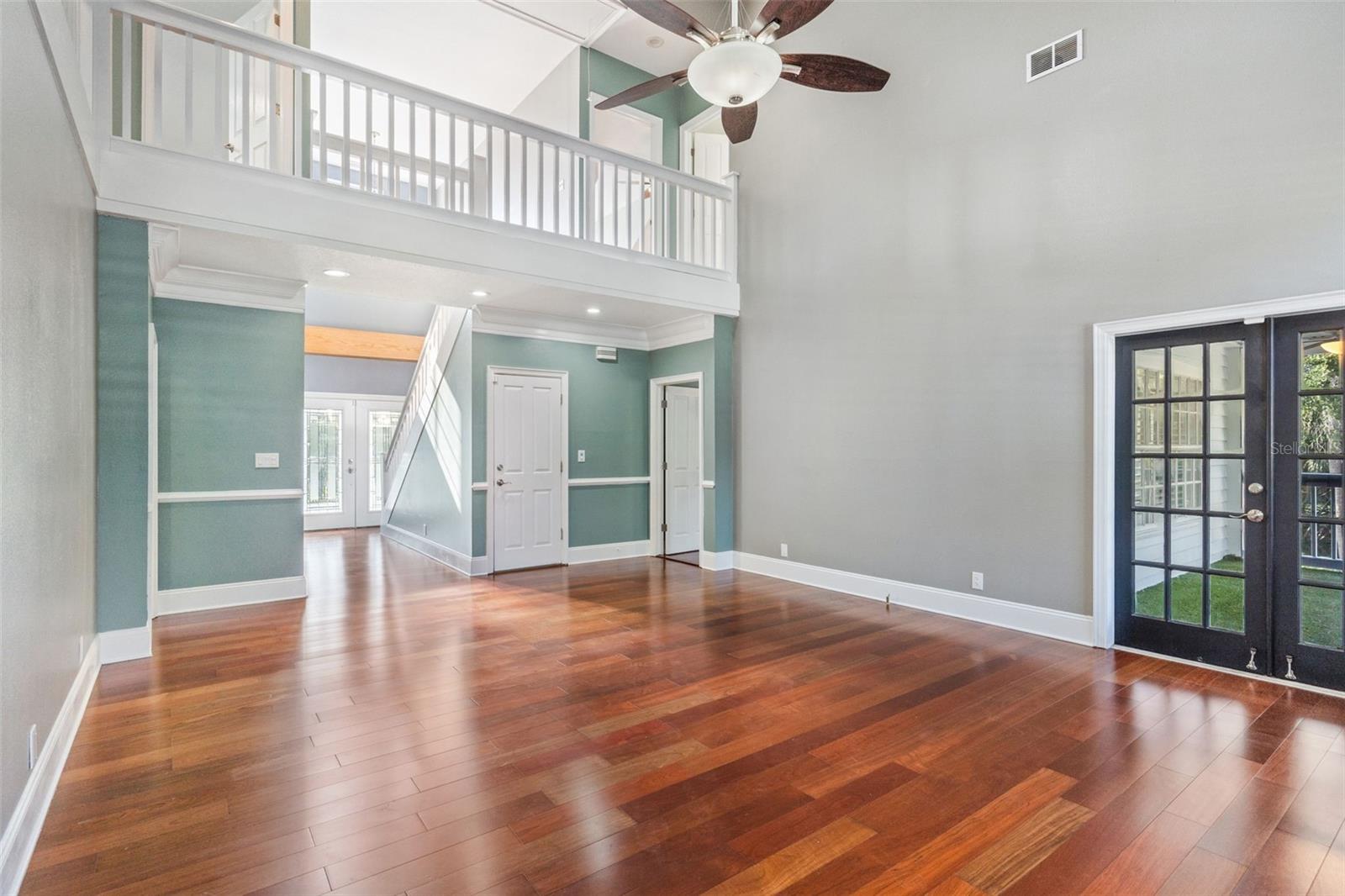 Great Room with vaulted ceiling