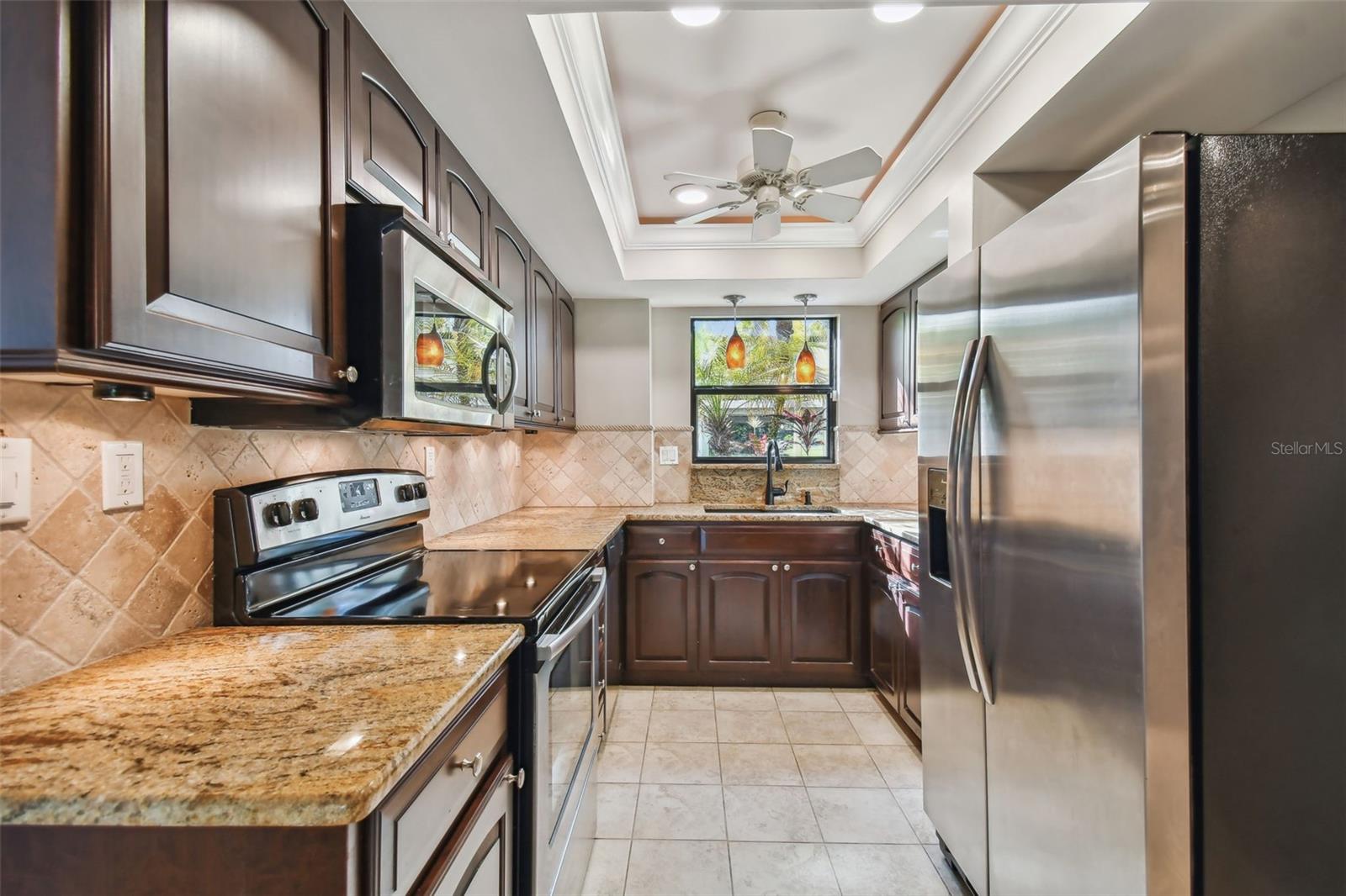 Stainless Steel Appliances.  Large Pantry.
