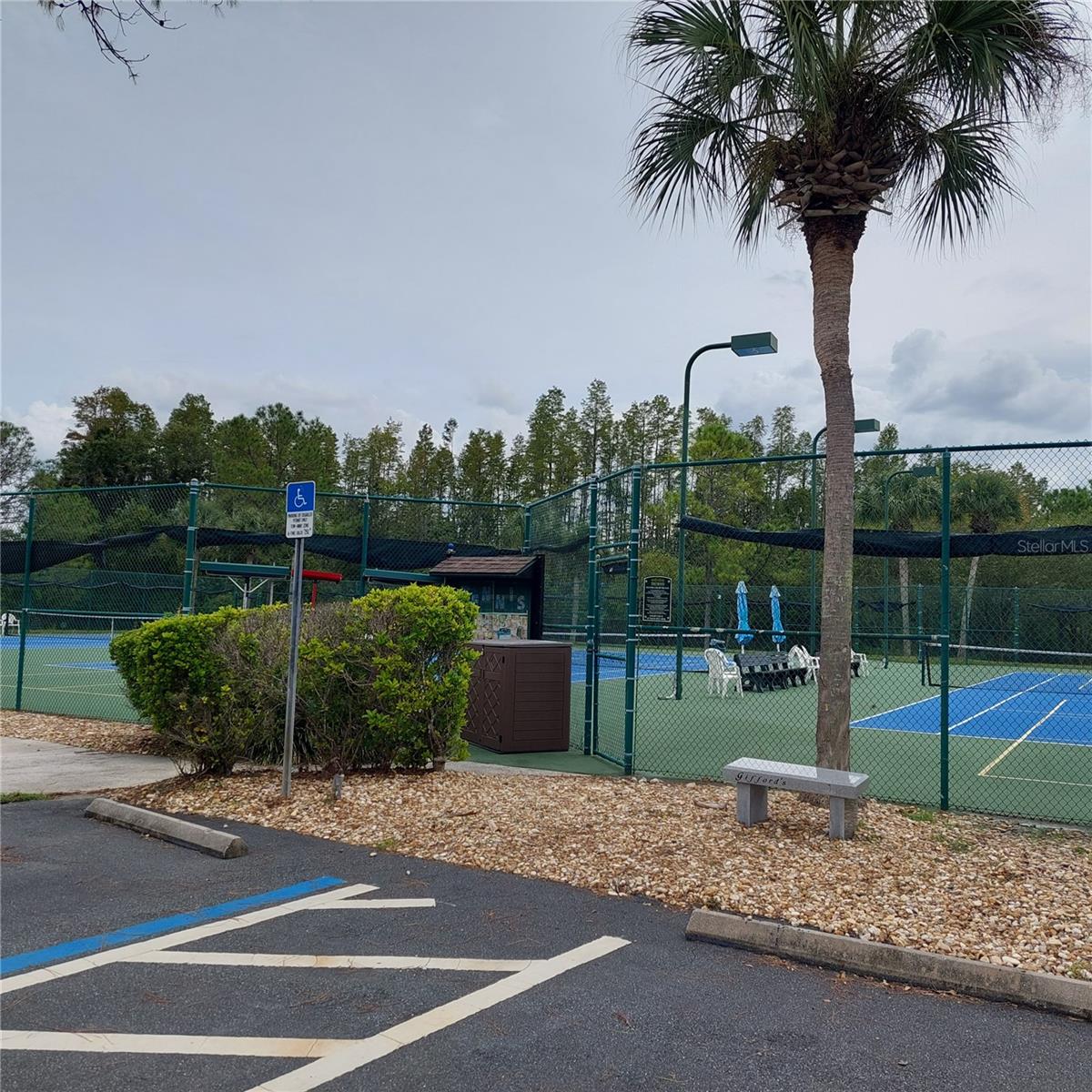 tennis-pickle ball courts
