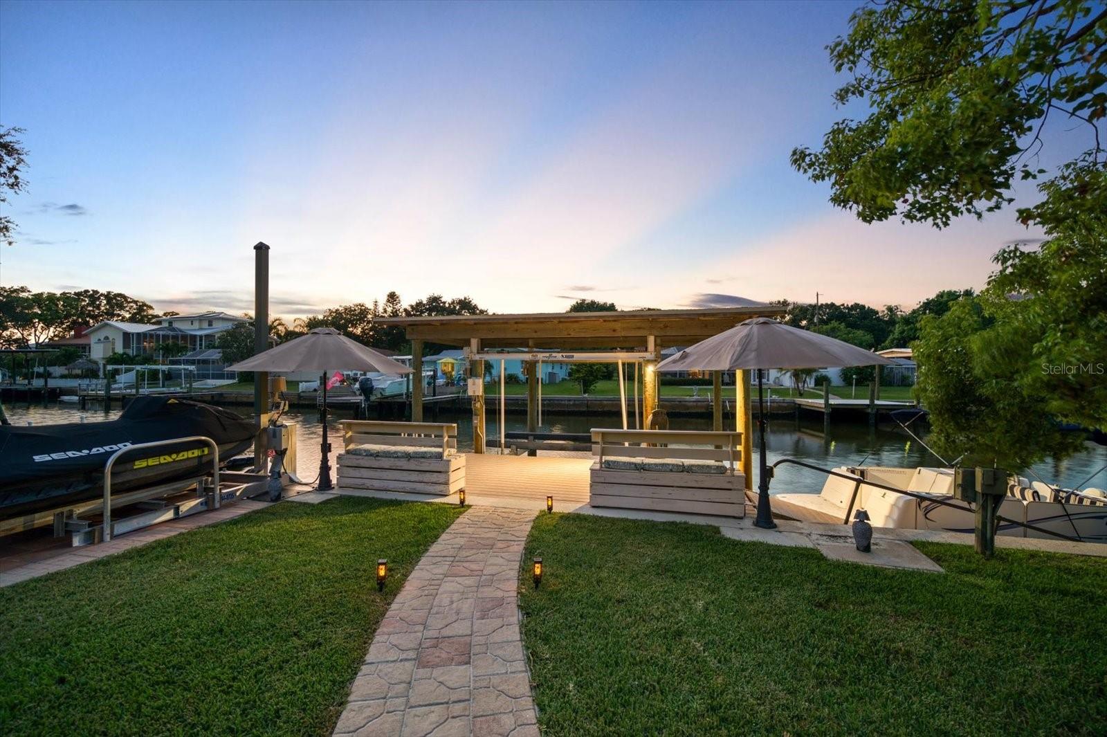 Waterfront leads directly to the Intracoastal waterway!