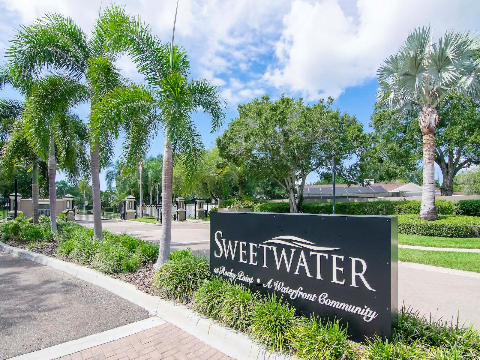 Sweetwater A Premier Gated Waterfront Community
