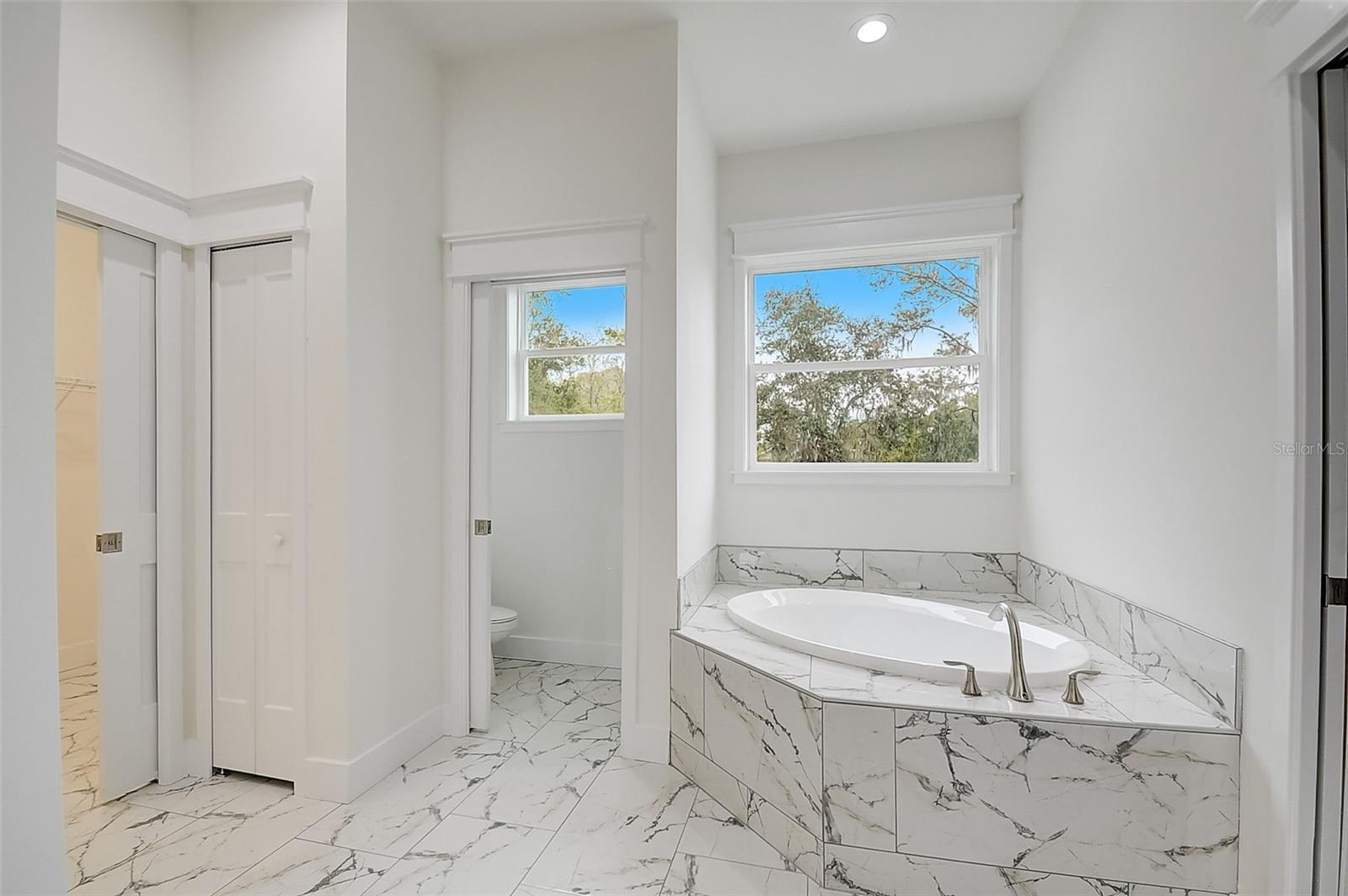 Master Bathroom - Garden Tub and Commode