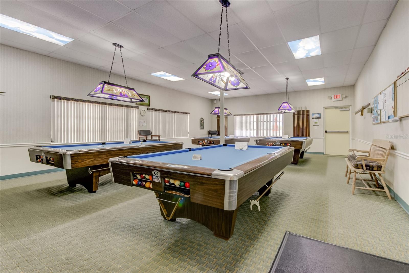 Billiard room