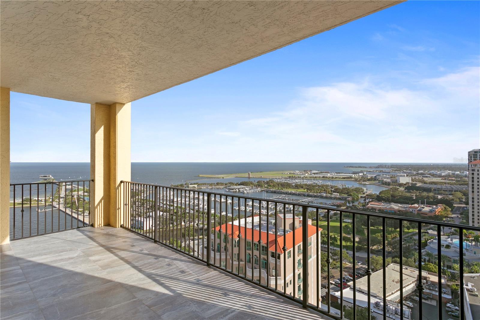 Gorgeous views on your expansive balcony