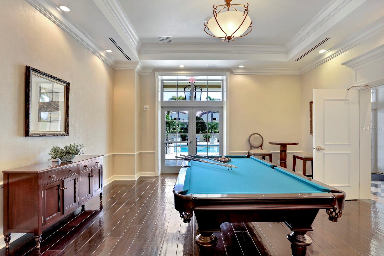 Have some fun playing pool in the Billiards Room.
