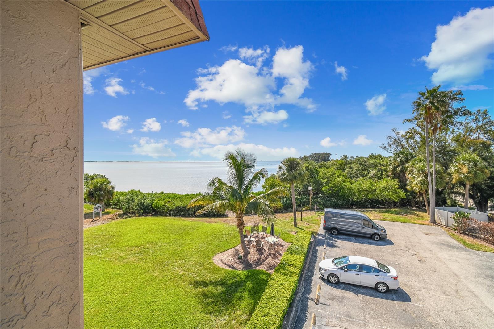 View from the balcony area