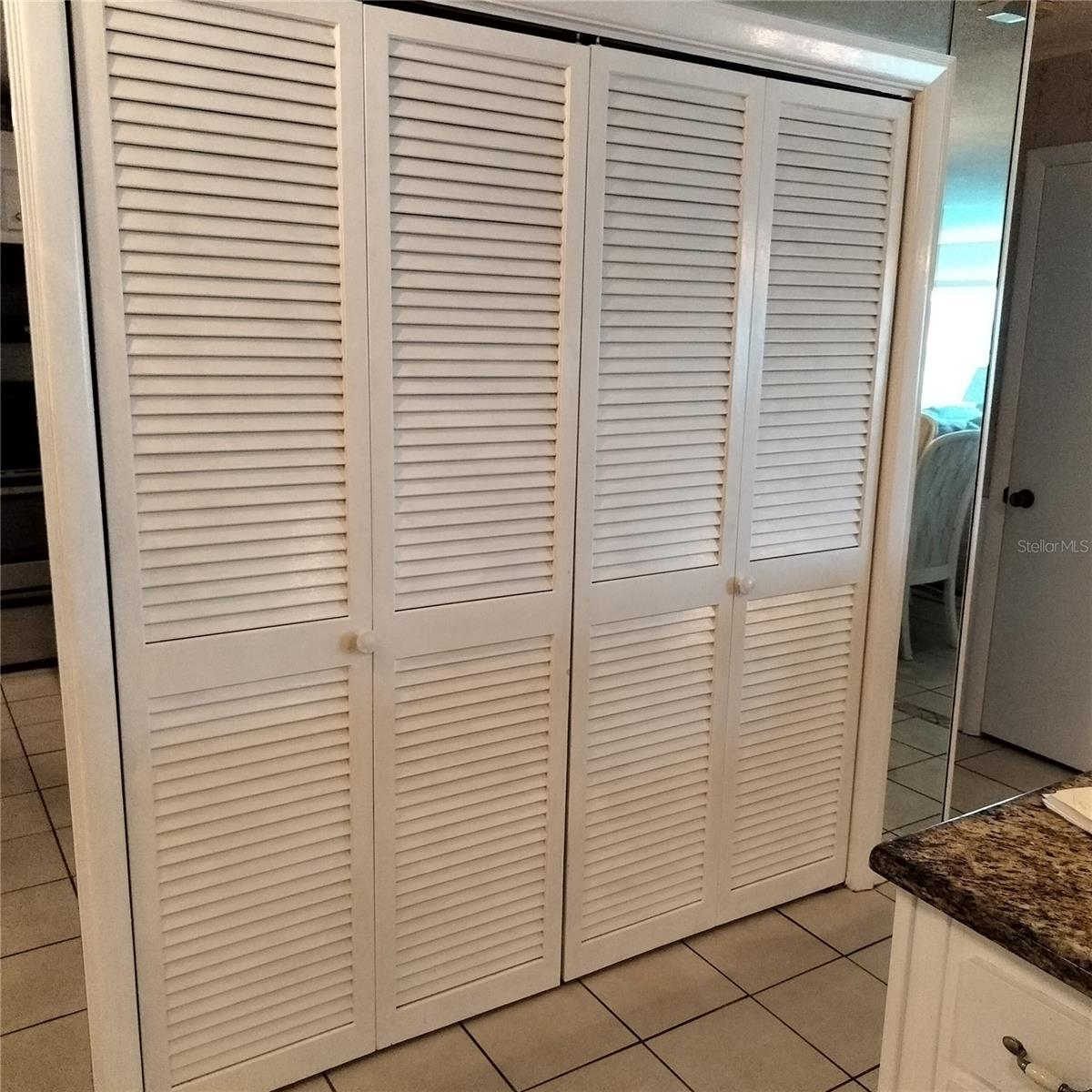 Another wonderful 6 ft. Pantry next to Kitchen!