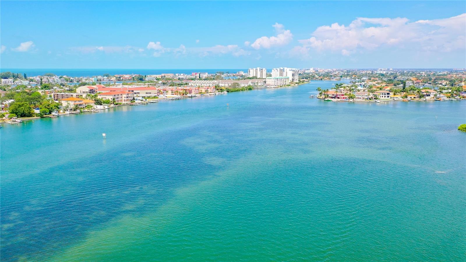 Stunning aerial view from Harbourside looking down the Intracoastal waterway
