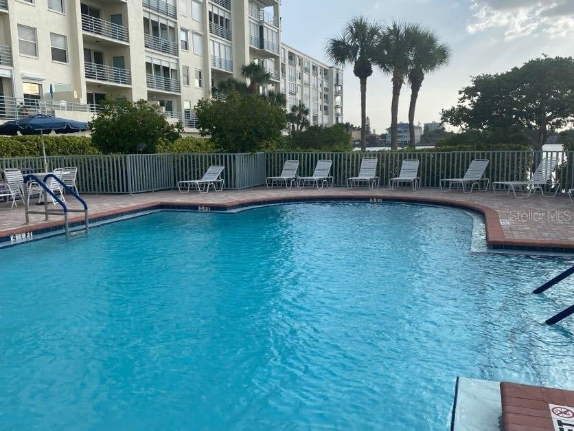 One of the pools located in Harbourside.  This pool is very close to the condo building.