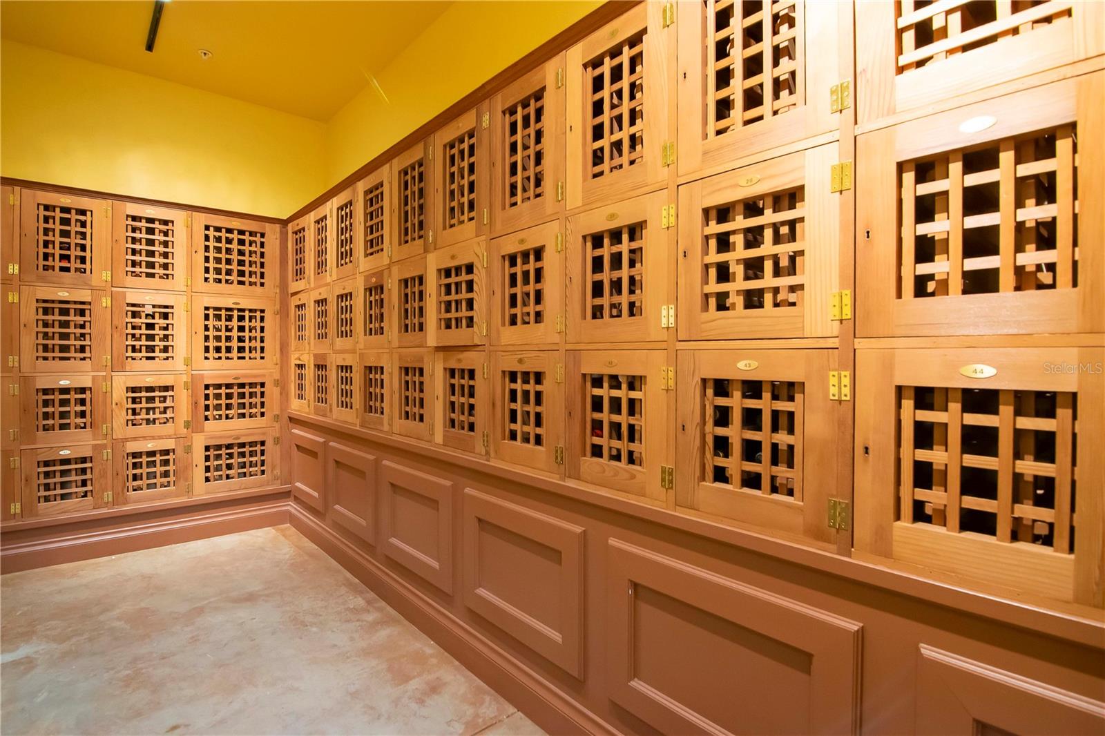 Wine lockers