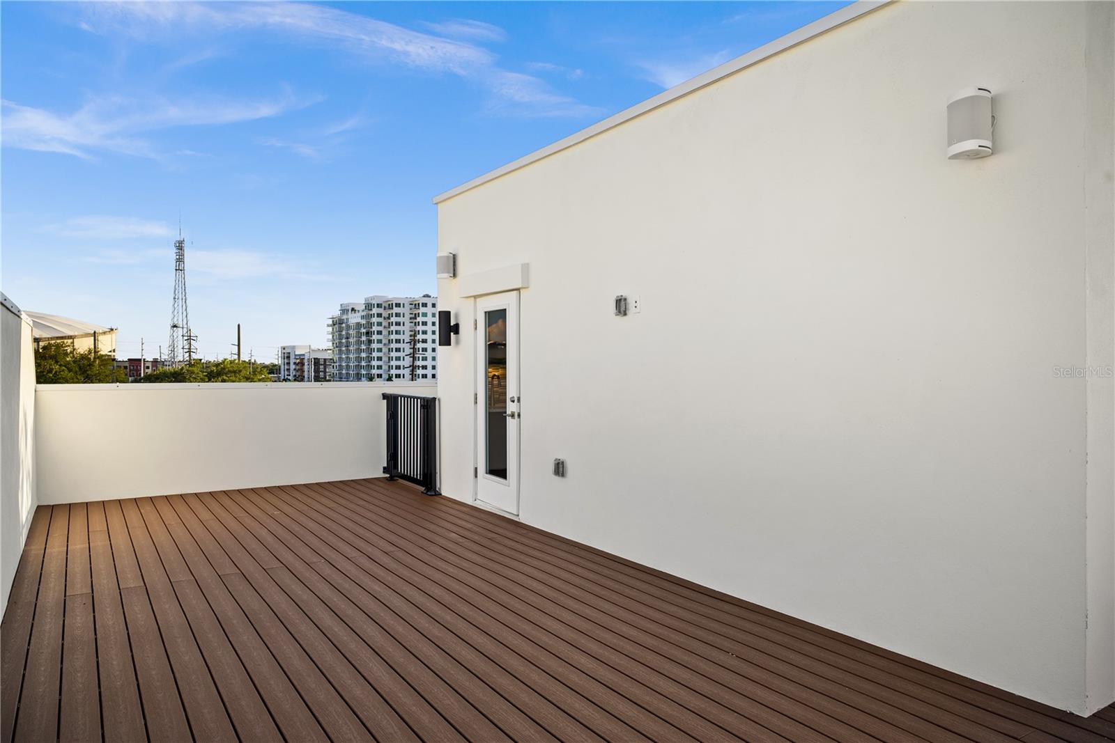 Rooftop terrace from similar home at development*