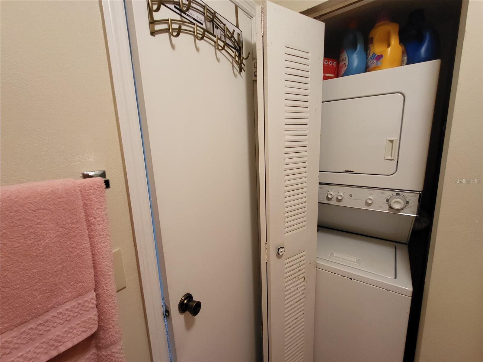 In-Unit Laundry in Bathroom