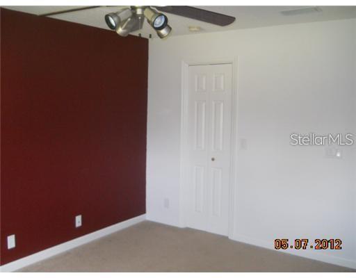 Bedroom walk in closet