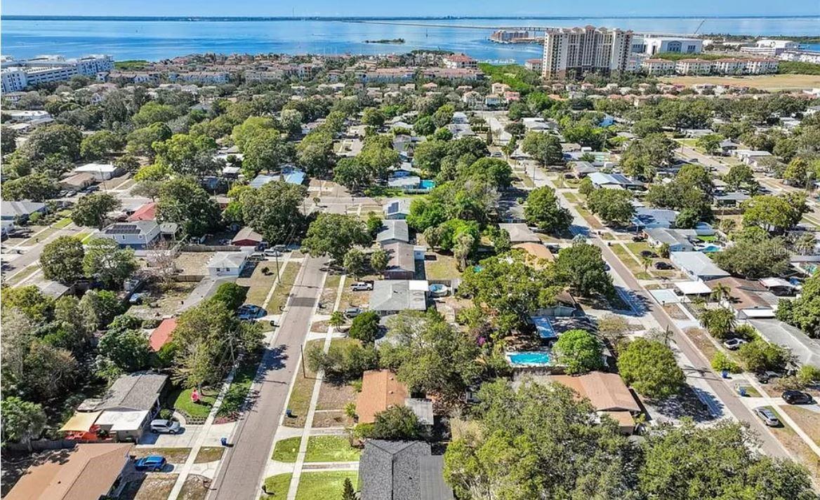 Ariel View of Your Area, Westshore Yacht Club, Westshore Marina District, Restaurants on the Water, The Gandy  Bridge to Downtown St. Petersburg and Beaches!
