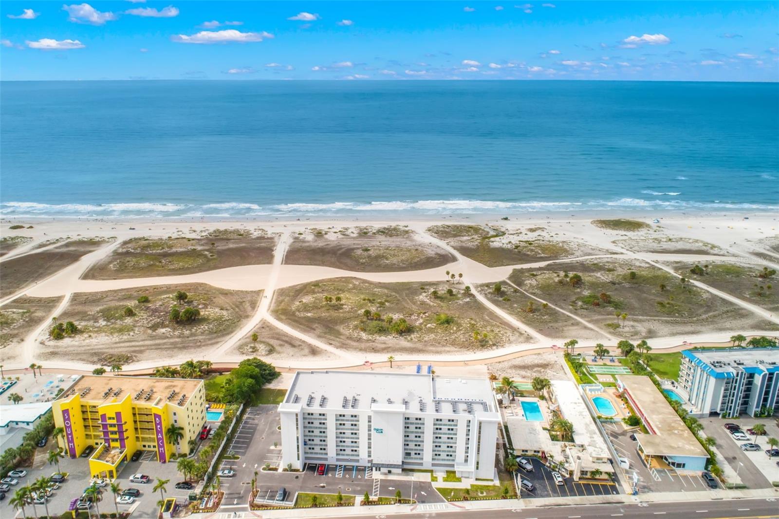 ALL NEW "OCEAN CLUB" Treasure Island's best! Second Floor Corner unit looking out to the Gulf of Mexico. Located on the south side of the complex.