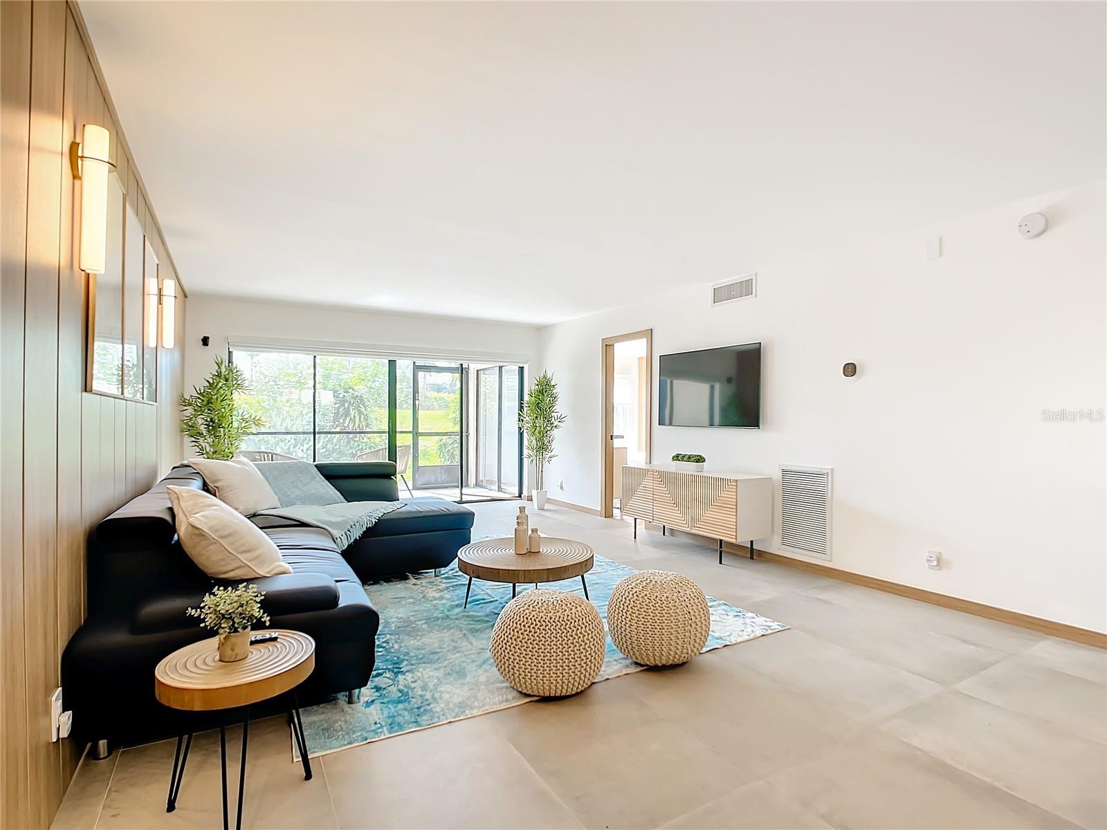Light and Airy with a Mid Century Modern Beach Feel! 5532 PUERTA DEL SOL BLVD S, #136, ST PETERSBURG, FL 33715