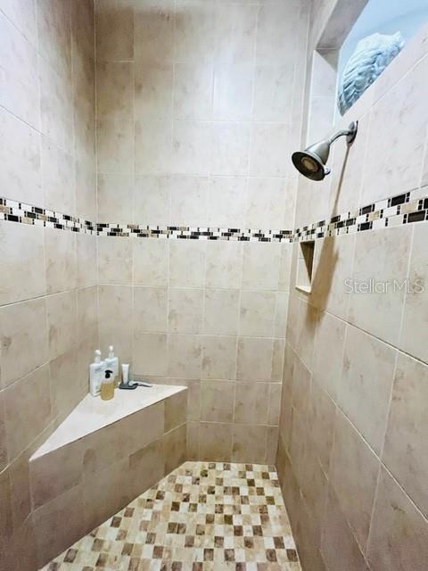 Primary bathroom shower
