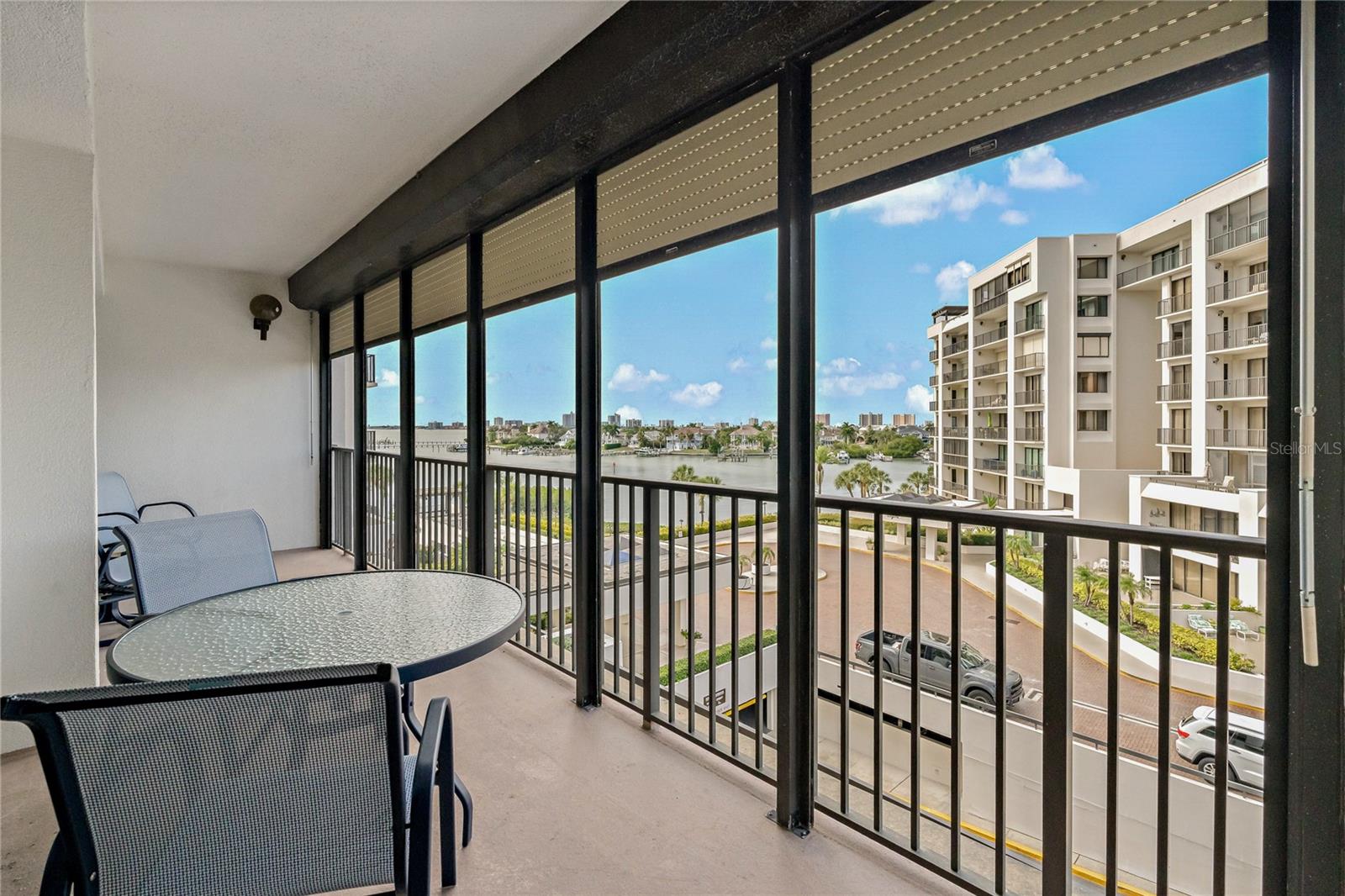 Balcony off Master looks North at Clearwater Beach & Bay
