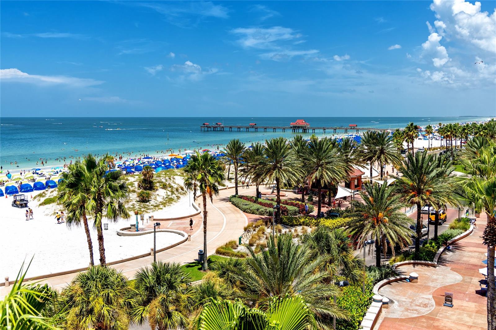 Clearwater Beach is close by