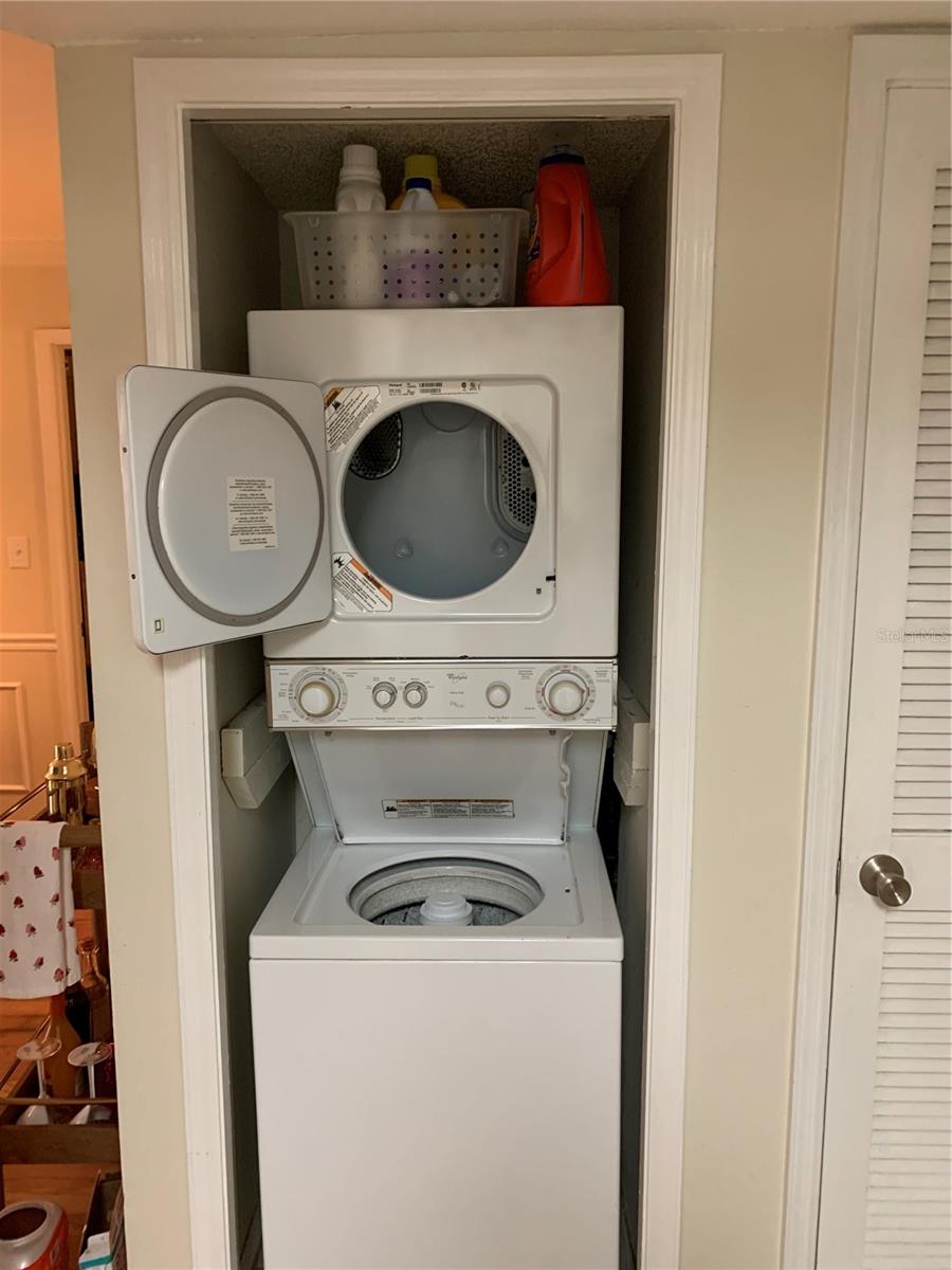 Washer and Dryer in hall