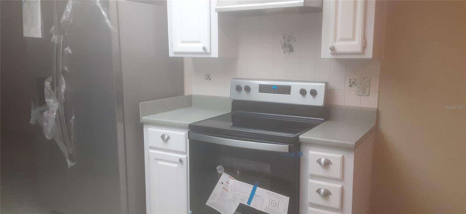 new stainless-steel appliances