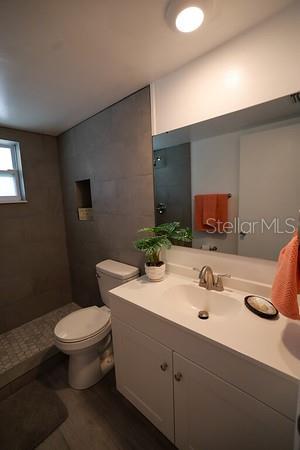 Brand new Bathroom with walk-in Shower