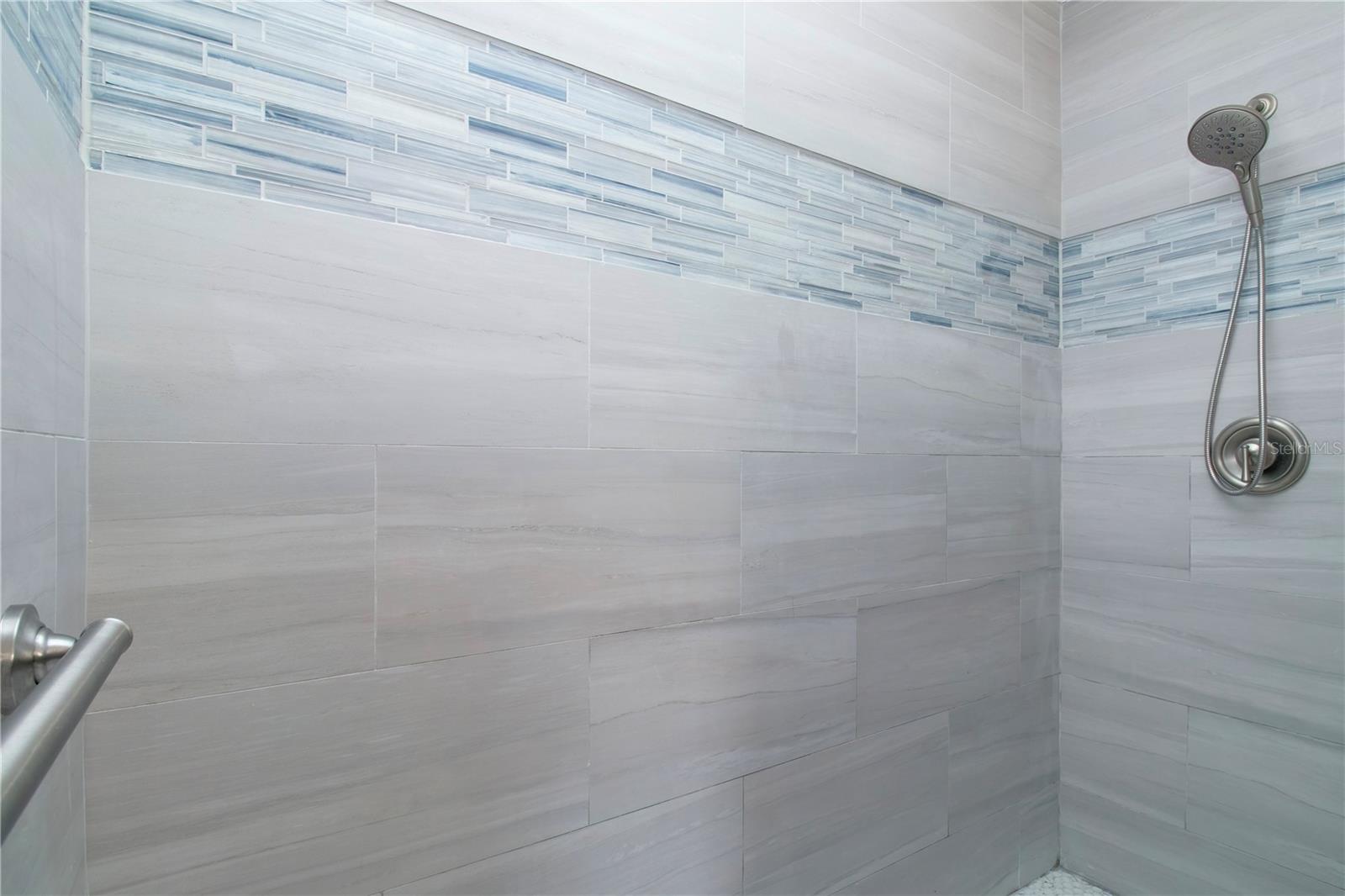 New expanded shower
