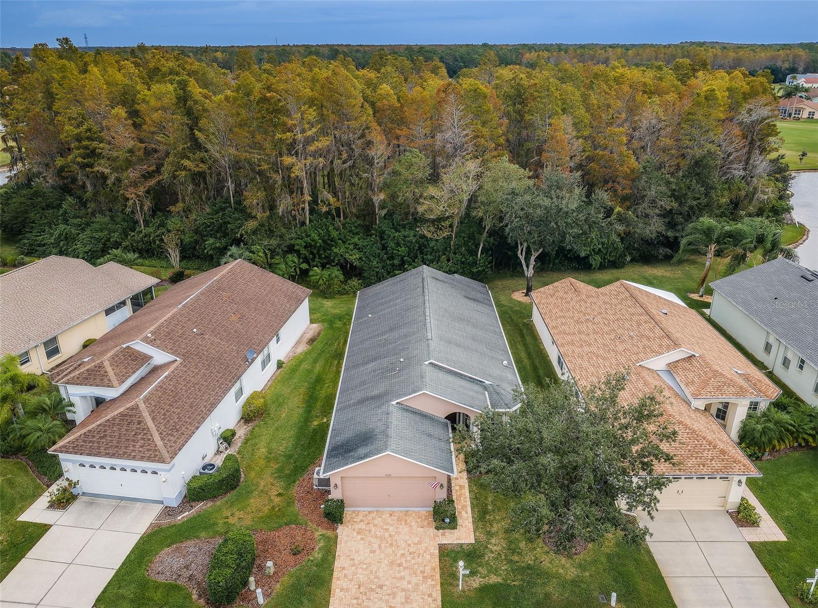 Aerial View of Home & Lot