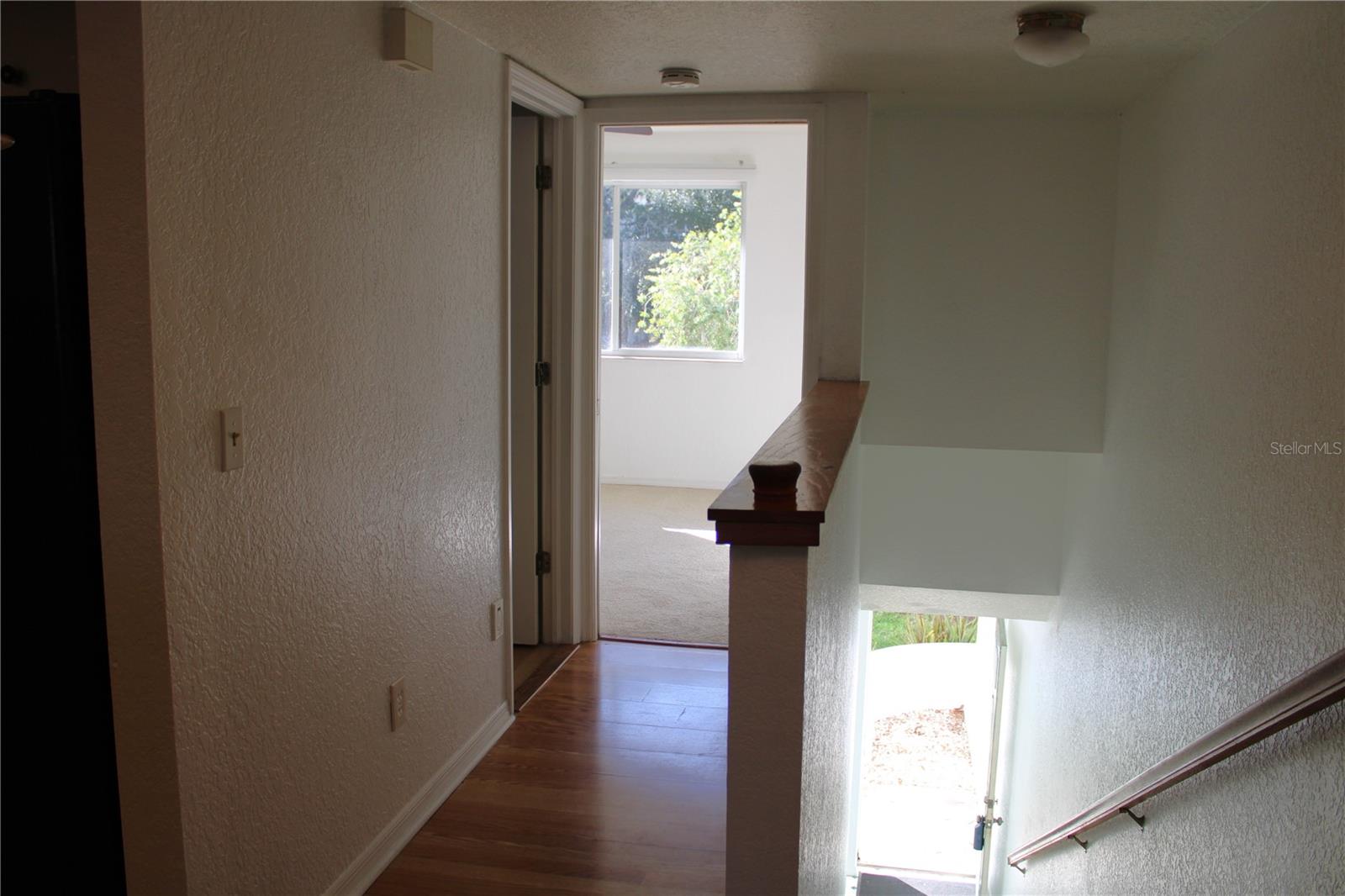 Entry to Bedroom 3 on main living floor