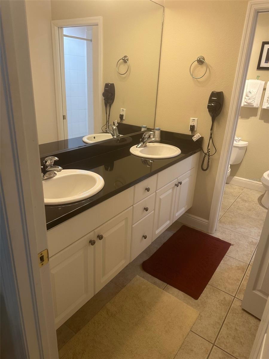 major bathroom double vanity