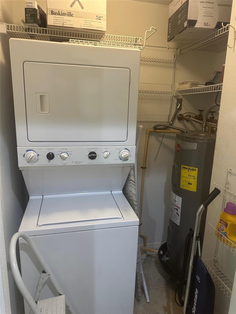 Laundry room and mechanicals