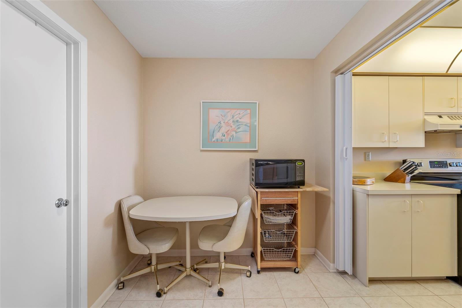 Dinette Area Off the Kitchen