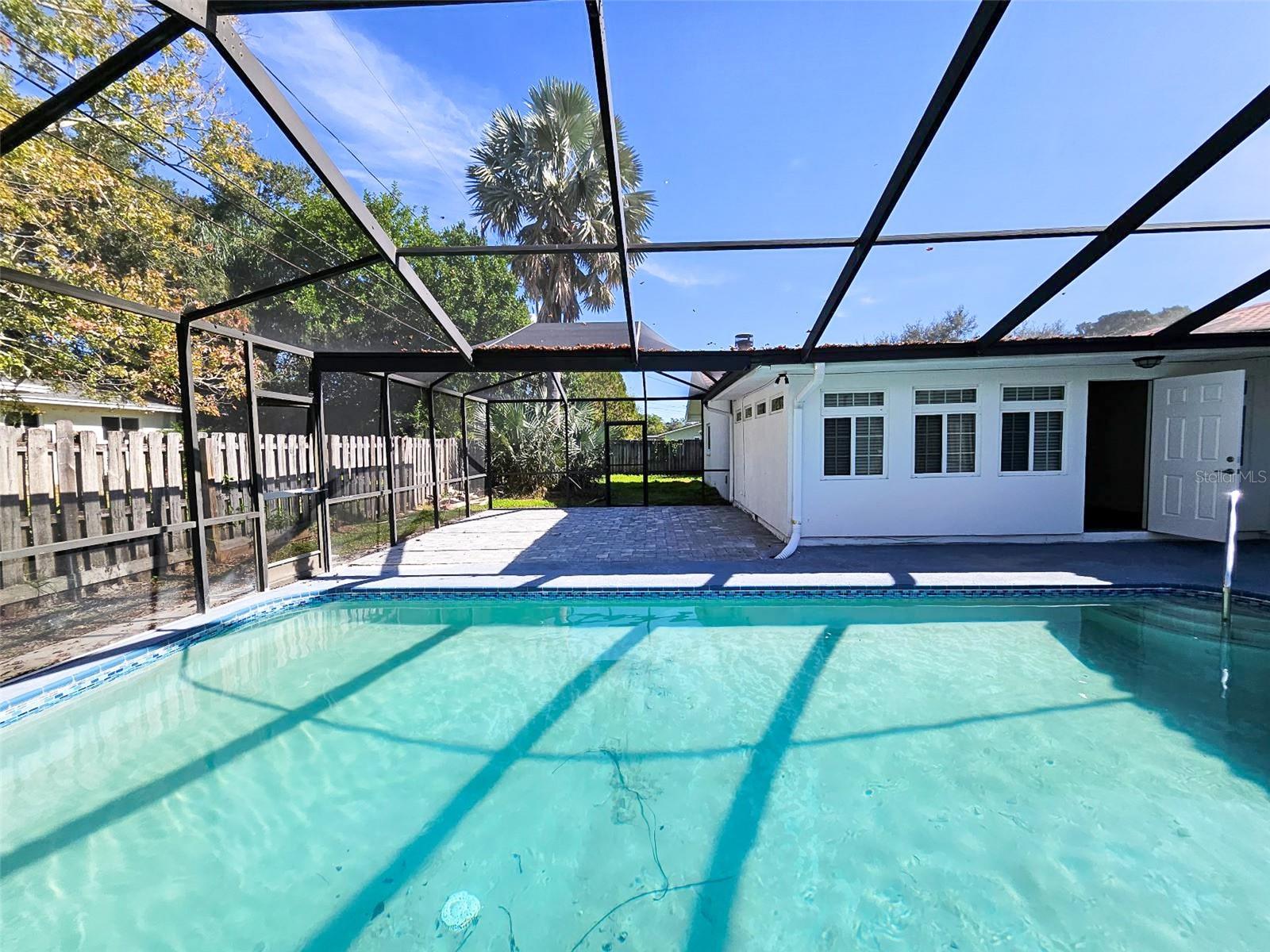 large Pool and patio for your enjoyment