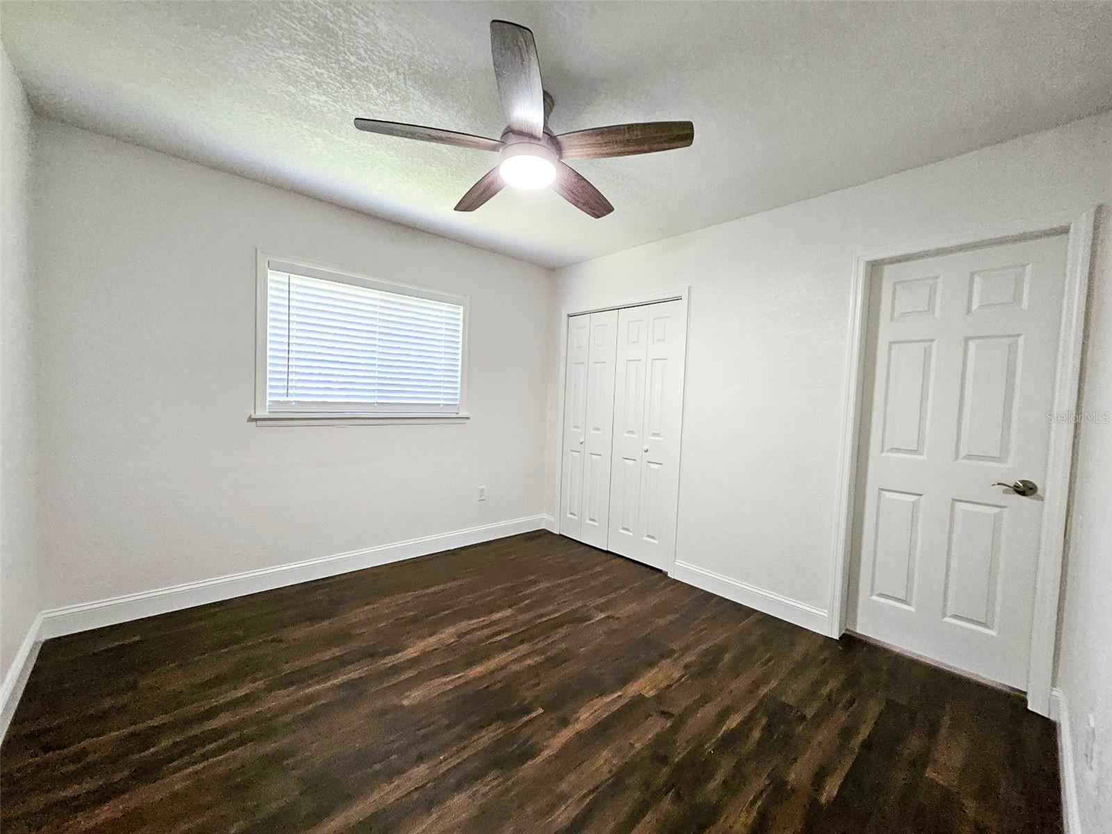 2nd Bedroom without staging