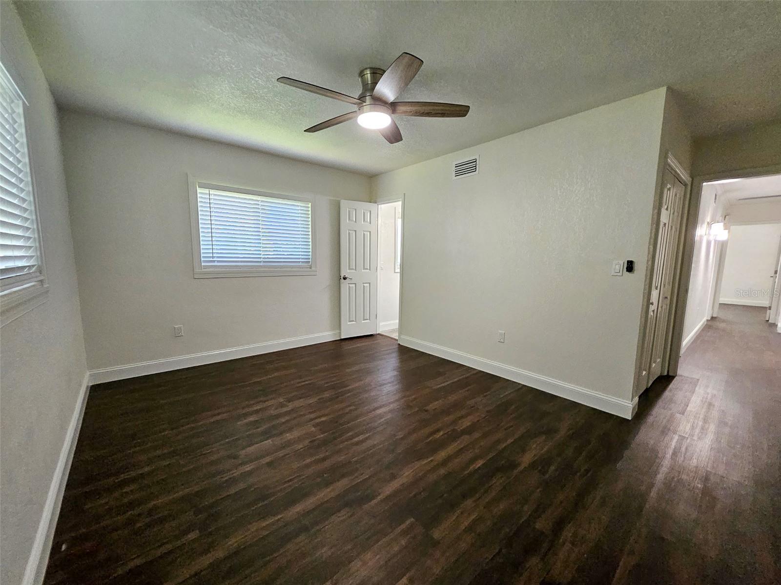 Master Bedroom without staging