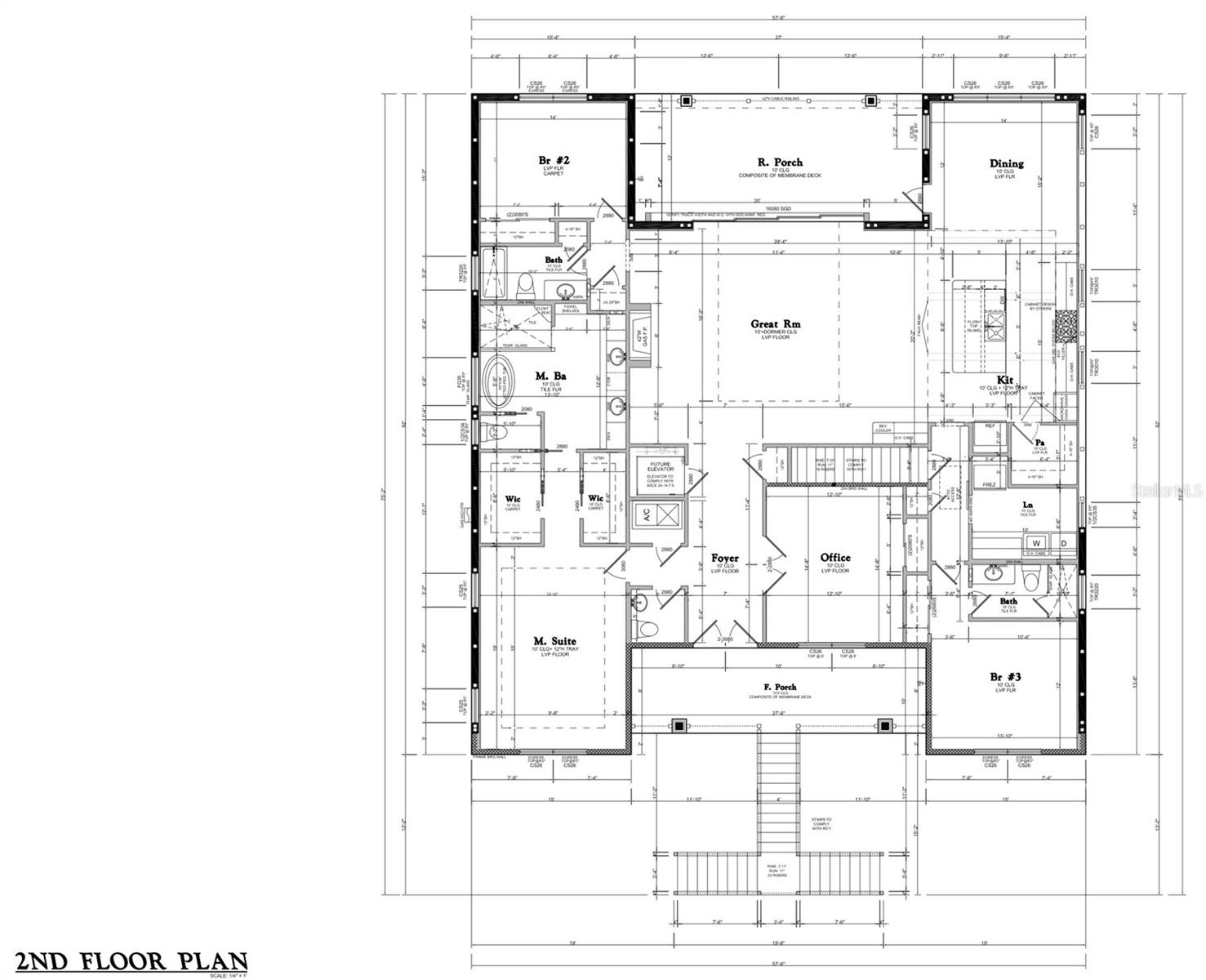 Main Living Floor Plan