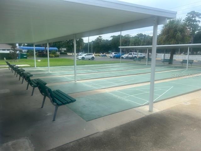 shuffleboard courts