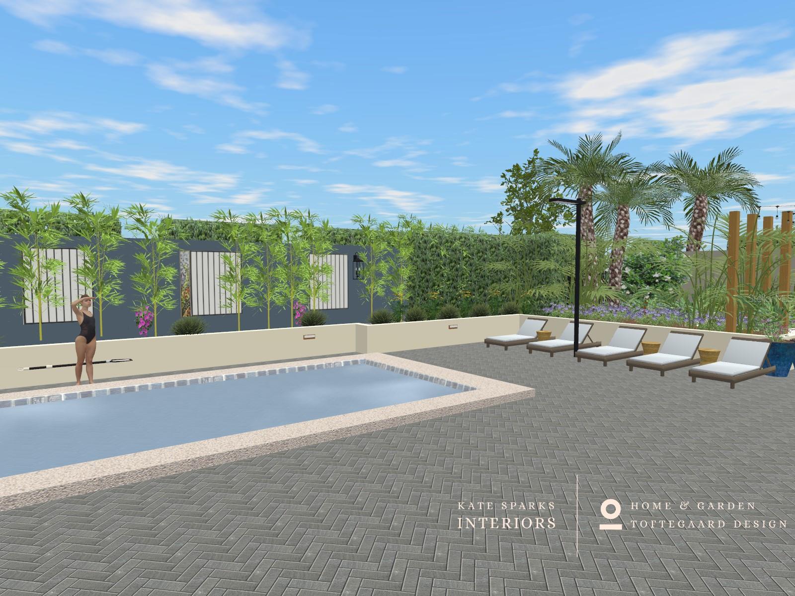 Virtual Rendering of New Courtyard